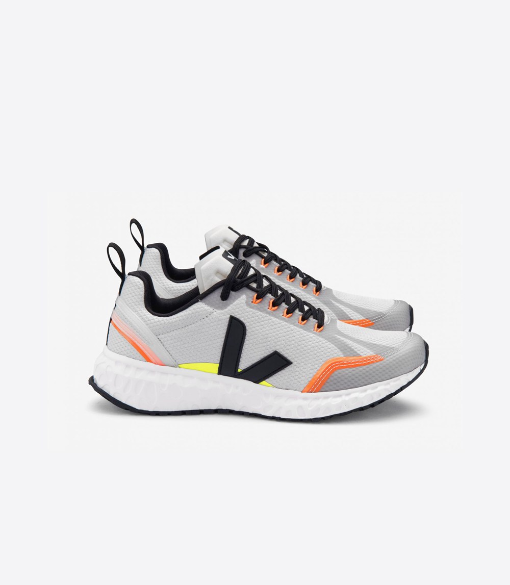 Veja Sneakers Mens - Condor Mesh - Grey/Black - 9254UEVIH